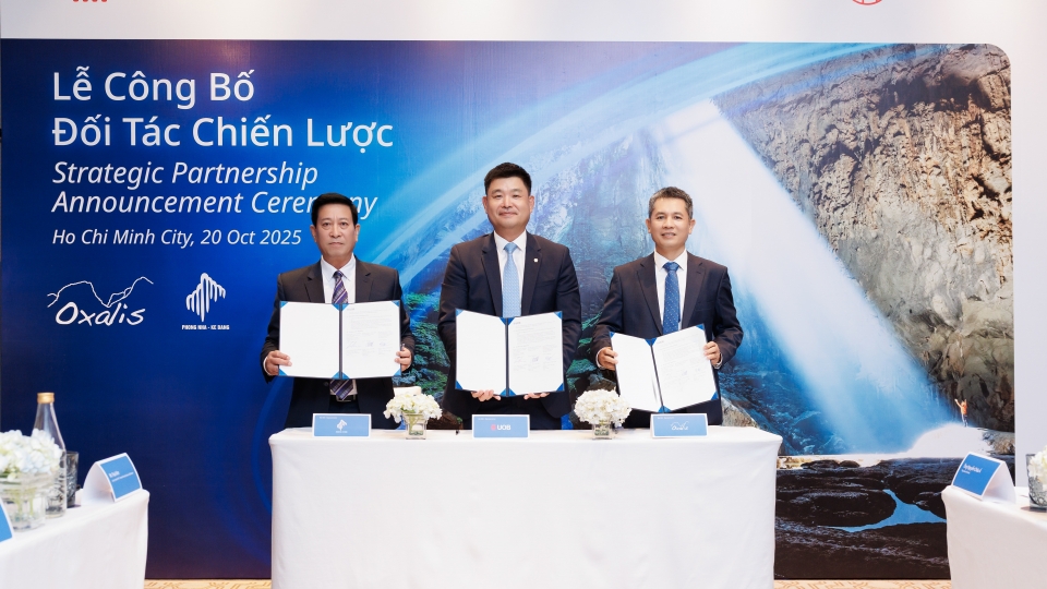 UOB Vietnam, Oxalis Adventure partner to promote eco-tourism in Quang Binh
